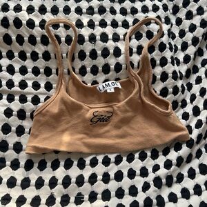 I AM GIA cropped bra tank